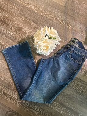 Old Navy, sweetheart, Medium Blue, Flare Leg, Jeans, size 6